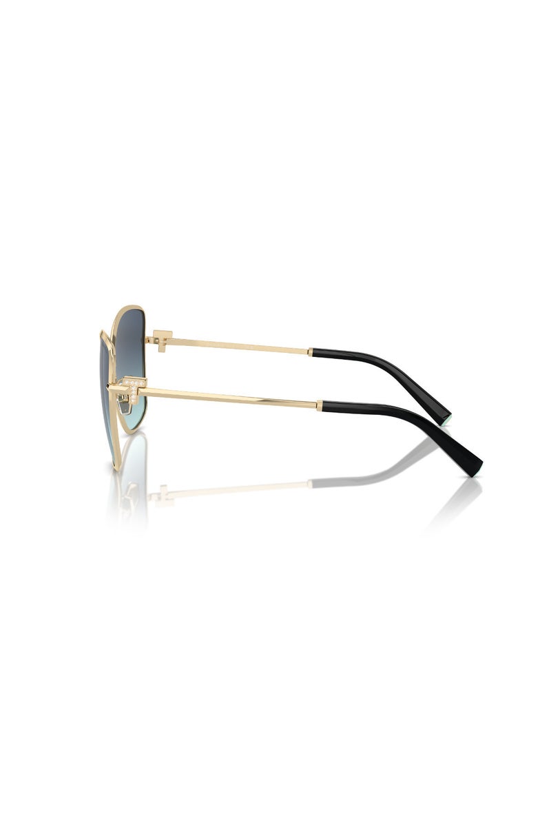 Tiffany Women's Butterfly Sunglasses - Pale Gold - 58mm Lens - Image 2